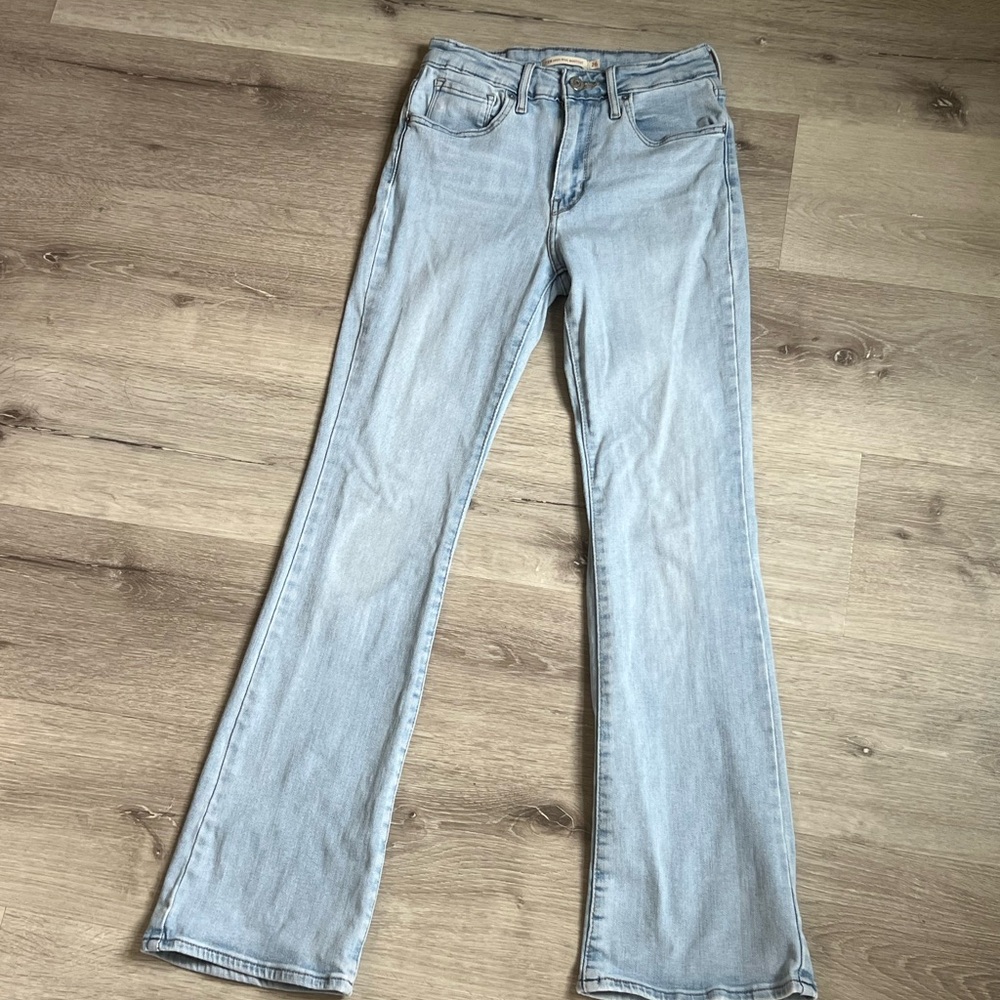 Levi's Light Blue Flare Jeans - Women's Wide Leg